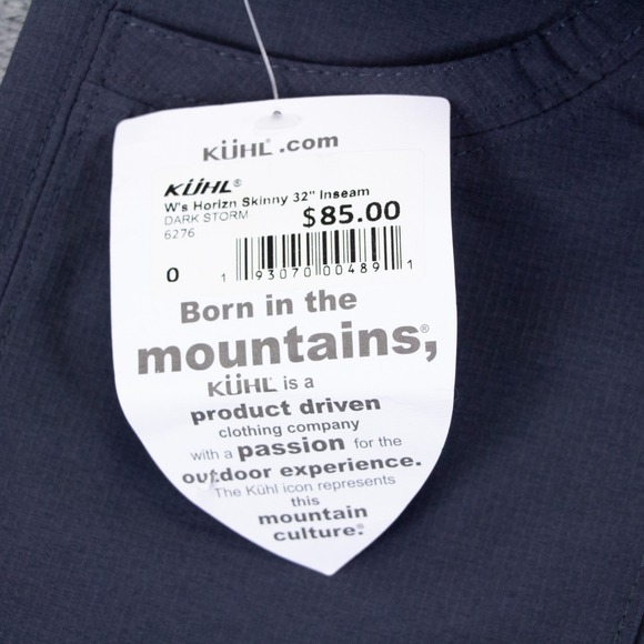 Kuhl Women's Dark Blue Straight Leg Pants NWT Size 0. - Picture 7 of 16